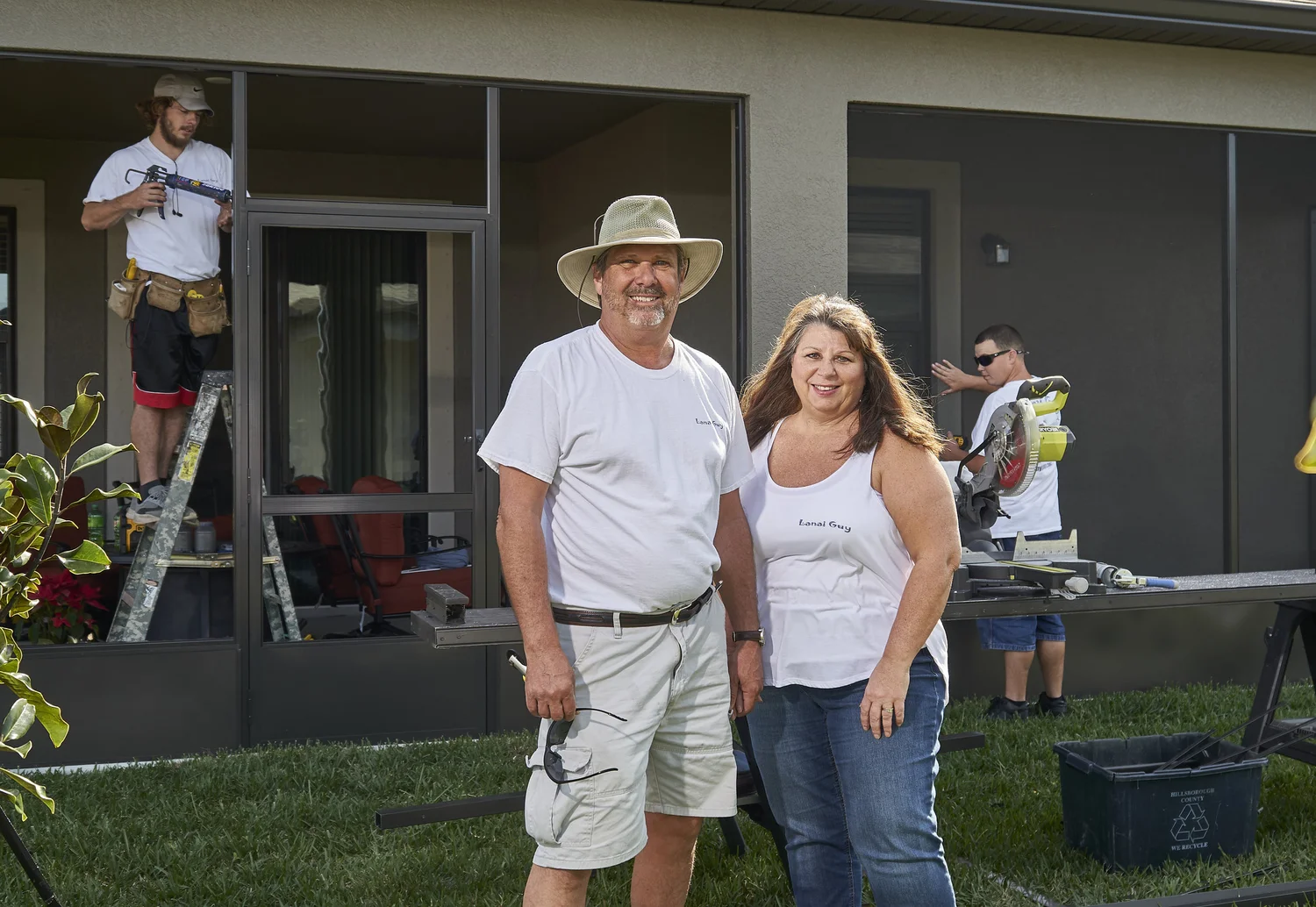 Todd and Tammy Weir, owners of Lanai Guy